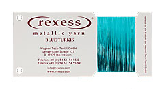 Metallic yarn BLUE TÜRKIS