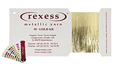 Metallic yarn GOLD KR
