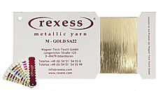 Metallic yarn GOLD SA22