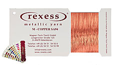 Metallic yarn COPPER SA94