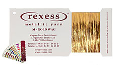 Metallic yarn GOLD WAG