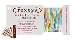 Metallic yarn MULTICOLOR
