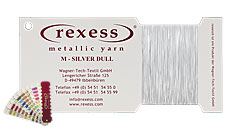 Metallic yarn SILVER DULL