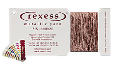 Metallic yarn BRONZE