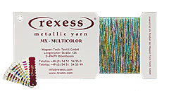 Metallic yarn MULTICOLOR