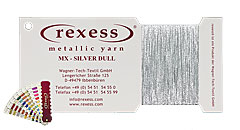 Metallic yarn SILVER DULL