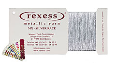 Metallic yarn SILVER RACE