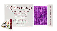 Metallic yarn VIOLET SA96