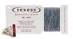 Metallic yarn ZINC