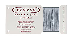 SILVER GREY white twisting