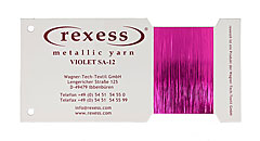 Metallic yarn VIOLETA SA-12