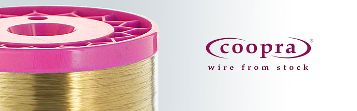 Special wire - flattened copper wire (tinsel).