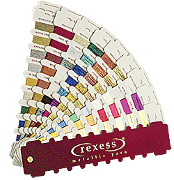 Metallic yarns shadecard rexess